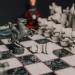 close up shot of chess pieces
