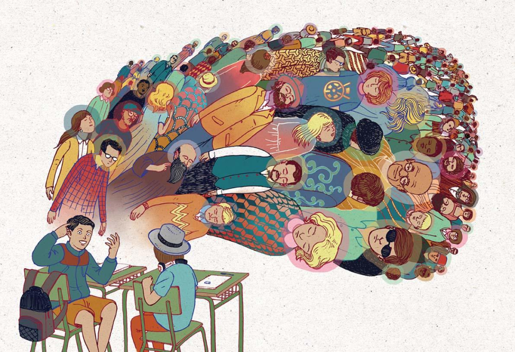 Many influences for a student