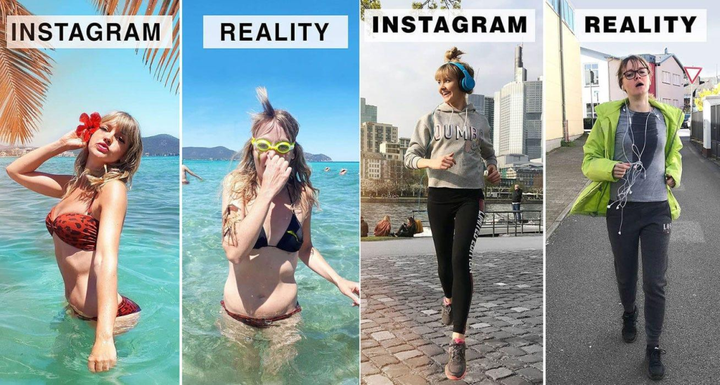 Instagram and reality